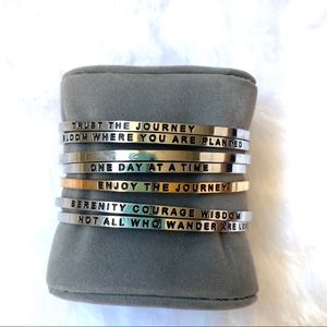 MantraBand assorted cuff bracelets